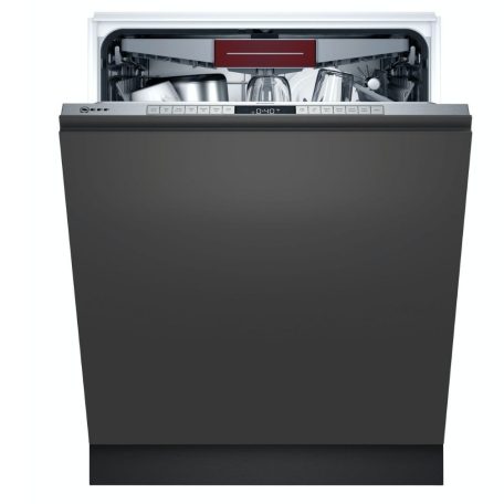 Neff S155HCX29E Beépíthető mosogatógép, 14 teríték,9.5 L,6 prog.,44 dB,D,Felső evőeszk.,60 cm,Digit.kijelző, Autom.ajtónyit.nélkül