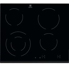   Electrolux EHF6241FOK Beépíthető Kerámia főzőlap Keret nélküli,6400 W,Érintőszenzoros,Gyerekzár,nélkül