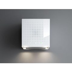   Falmec RUBIK E.ion WHITE fali Fali páraelszívó LED világítás 1 db motor,450 m3/h,56-65 dB,42 cm széles,B