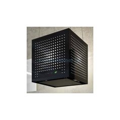   Falmec RUBIK E.ion BLACK fali Fali páraelszívó LED világítás 1 db motor,450 m3/h,56-65 dB,42 cm széles,B