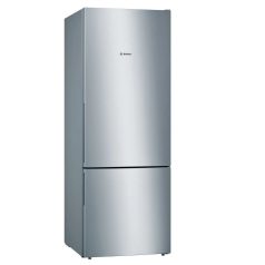   Bosch KGV58VLEAS Alulfagyasztós hűtőszekrény E,376L/124L,Nofrost nélkül,40 dB,Szél: 70 cm,Mag: 191 cm,Mély: 77 cm