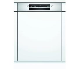   Bosch SMI2ITS33E Beépíthető mosogatógép, 12 teríték,10.5 L,5 prog.,48 dB,E,Alsó evőeszk.,60 cm,Digit.kijelző, Autom.ajtónyit.nélkül