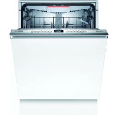   Bosch SBH4HCX48E Beépíthető mosogatógép, 14 teríték,9.5 L,6 prog.,44 dB,D,Felső evőeszk.,60 cm,Digit.kijelző, Autom.ajtónyit.nélkül