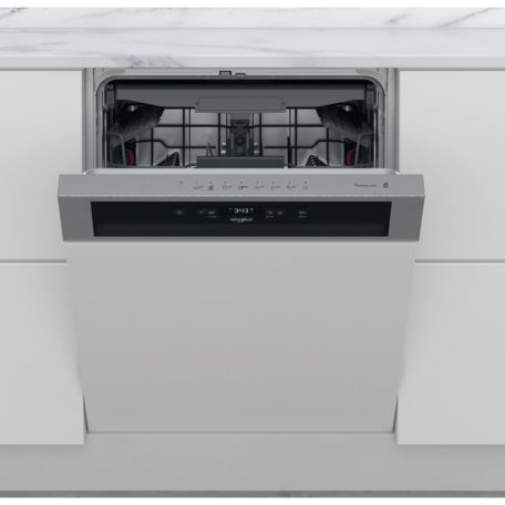 Whirlpool WBC 3C34 PF X Beépíthető mosogatógép, 14 teríték,9.5 L,8 prog.,44 dB,D,Felső evőeszk.,60 cm,Digit.kijelző, Autom.ajtónyit.