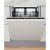 Whirlpool WIO 3T133 PE 6.5 Beépíthető mosogatógép, 14 teríték,6.5 L,10 prog.,43 dB,D,Alsó evőeszk.,60 cm,Digit.kijelző, Autom.ajtónyit.