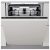 Whirlpool WIF 5O41 PLEGTS Beépíthető mosogatógép, 14 teríték,9.5 L,11 prog.,41 dB,C,Felső evőeszk.,60 cm,Digit.kijelző, Autom.ajtónyit.