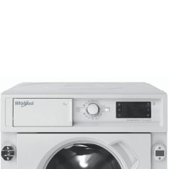   Whirlpool BI WMWG 71483E EU N Beépíthető Elöltöltős mosógép D,7 kg,Normál mélység,1400 ford/perc,72 dB,Inverter motorral,Gőzfunkció nélkül
