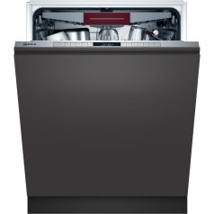   Neff S175ECX12E Beépíthető mosogatógép, 14 teríték,9.5 L,5 prog.,42 dB,D,Felső evőeszk.,60 cm,Digit.kijelző, Autom.ajtónyit.nélkül