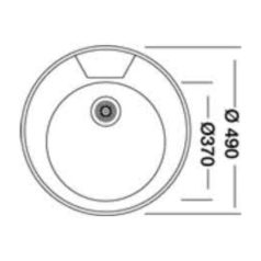 LIVINOX RONDO 145 MTX Rozsdamentes mosogatótál (EC-145DK)