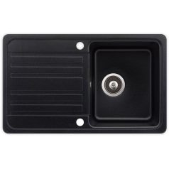   EVIDO Home 45S Antracit színű Gránit mosogatótál (105548)