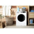 HOMEFORT HME16121UW Elöltöltős mosógép D Energiaosztály, 6 kg, Keskeny mélység, 1200 fordulat/perc, Centrifugálási zajszint: 78 dB, Inverter motor nélkül, Gőzfunkció nélkül