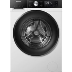   Hisense WF3S9043BW3 Elöltöltős mosógép A Energiaosztály, 9 kg, Normál mélység, 1400 fordulat/perc, Centrifugálási zajszint: 72 dB, Inverter motorral, Gőzfunkció nélkül