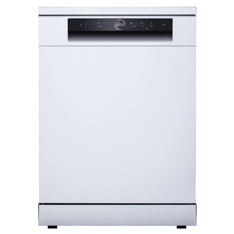 Midea MFD60S350W-HR Szabadonálló mosogatógép,14 teríték,10 L,8 prog.,44 dB,D,Felső evőeszk.,60 cm,Digit.kijelző, Autom.ajtónyit.