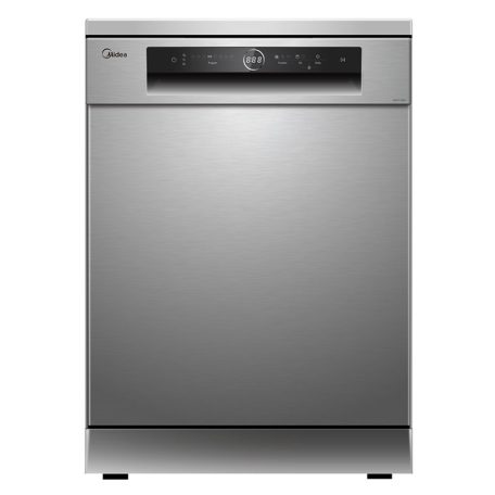 Midea MFD60S350S-HR Szabadonálló mosogatógép,14 teríték,10 L,8 prog.,44 dB,D,Felső evőeszk.,60 cm,Digit.kijelző, Autom.ajtónyit.