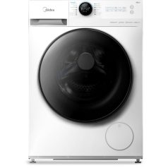   Midea MF200W120WB/W-HRElöltöltős mosógép B,12 kg,Normál mélység,1400 ford/perc,80 dB,Inverter motorral,Gőzfunkció nélkül