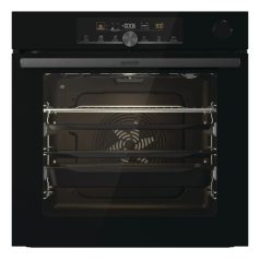   Gorenje BPSA6747A08BG Beépíthető Sütő 12 funkcióval,77 L,Teleszkópos sütősín,Pirolitikus