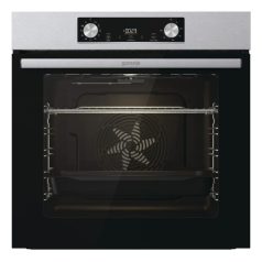   Gorenje BO6735E02X Beépíthető Sütő 10 funkcióval,77 L,Teleszkópos sütősín nélkül,Gőztisztítás