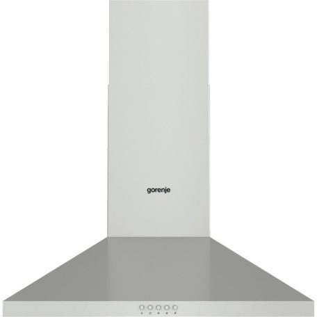 Gorenje WHC629E4X Fali páraelszívó LED világítás 1 db motor,450 m3/h,54-65 dB,60 cm széles,B