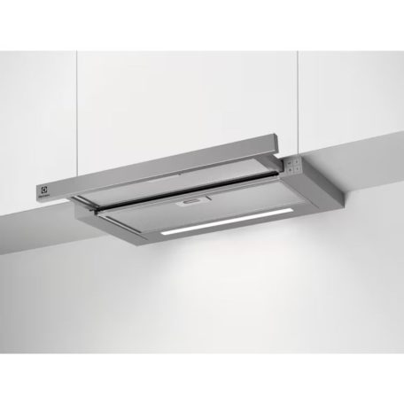 Electrolux LFP616X Aláépíthető páraelszívó LED világítás 1 db motor,410 m3/h,48-69 dB,59.8 cm széles,A