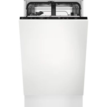 Electrolux EES42210L Beépíthető mosogatógép, 9 teríték,9.9 L,8 prog.,44 dB,E,Felső evőeszk.,45 cm,Digit.kijelző, Autom.ajtónyit.