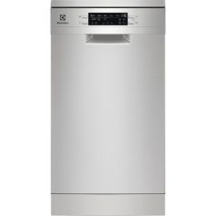   Electrolux ESG43310SX Szabadonálló mosogatógép 10 teríték,9.9 L,8 prog.,45 dB,D,Felső evőeszk.,45 cm,Digit.kijelző, Autom.ajtónyit.