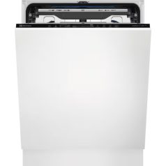   Electrolux EEC87400W Beépíthető mosogatógép, 14 teríték,11 L,8 prog.,42 dB,C,Felső evőeszk.,60 cm,Digit.kijelző, Autom.ajtónyit.