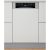 Whirlpool WSBC 3M27 X Beépíthető mosogatógép, 10 teríték,9 L,6 prog.,47 dB,E,Alsó kosár,45 cm,Digit.kijelző