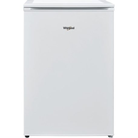 Whirlpool W55VM 1120 W 2 WS Egyajtós hűtőszekrény fagyasztóval E,105L/17L,Nofrost nélkül,36 dB,Szél: 54 cm,Mag: 84 cm,Mély: 59.5 cm,Digit.kijelző nél