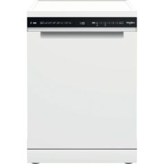   Whirlpool W7F HS41 Szabadonálló mosogatógép 15 teríték,11 L,8 prog.,41 dB,C,Felső evőeszk.,60 cm,Digit.kijelző, Autom.ajtónyit.