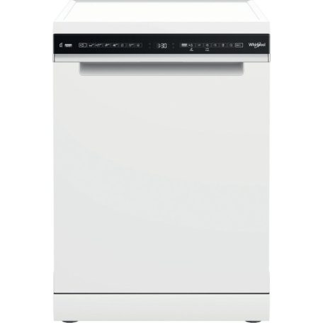 Whirlpool W7F HS41 Szabadonálló mosogatógép 15 teríték,11 L,8 prog.,41 dB,C,Felső evőeszk.,60 cm,Digit.kijelző, Autom.ajtónyit.