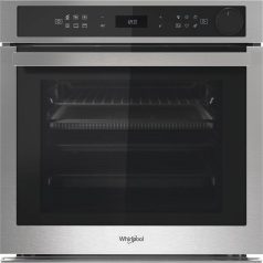   Whirlpool AKZ9S 8271 IX Beépíthető Sütő 16 funkcióval,73 L,Teleszkópos sütősín,Pirolitikus