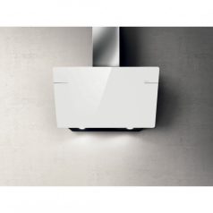   Elica L'ESSENZA WH/A/90 fehér üveg Fali páraelszívó LED világítás 1 db motor,600 m3/h, 65 dB,90 cm széles,B