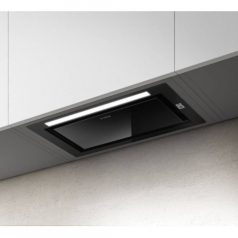   Elica HIDDEN 2.0 @ BLGL/A/60 fekete üveg Aláépíthető páraelszívó LED világítás 1 db motor,690 m3/h,51-66 dB,60 cm széles,A