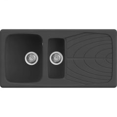   Elleci Master 475 G59 Antracite Gránit mosogatótálca (LGM47559)Munkalapra szerelhető