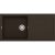 Elleci Easy 480 M78 Espresso Gránit mosogatótálca (LMY48078)Munkalapra szerelhető