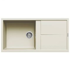   Elleci Unico 480 G62 Bianco Antico Gránit mosogatótálca (LGU48062)Munkalapra szerelhető