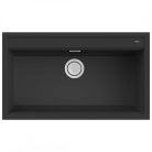 Elleci Best 360 Workstation G40 Nero Gránit mosogatótálca (LGB36040) Munkalapra szerelhető