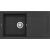 Elleci Easy 290 G40 Nero Gránit mosogatótálca (LGY29040)Munkalapra szerelhető