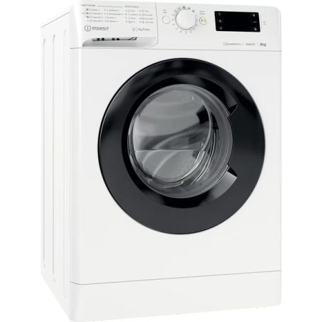 Indesit MTWE 81495 WK EE Elöltöltős mosógép C,8 kg,Normál mélység,1200 ford/perc,76 dB,Inverter motorral,Gőzfunkció nélkül