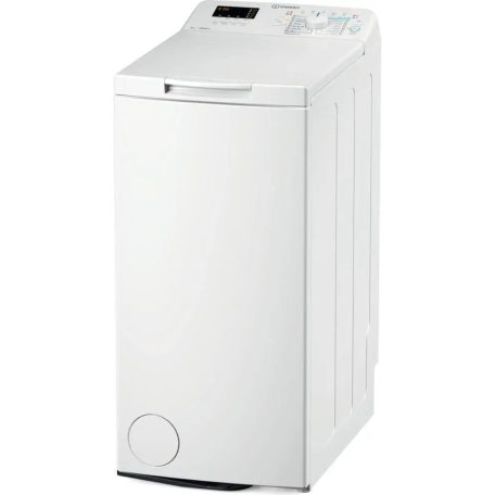 Indesit BTW S50400 EU/N Felültöltős mosógép C Energiaosztály, 5 kg, 1000 fordulat/perc, Centrifugálási zajszint: 76 dB, Inverter motor nélkül, Gőzfunkció nélkül