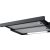 Elica ELITE 14 LUX BL/A/60 fekete Beépíthető Kihúzható páraelszívó Halogén világítás 1 db motor,336 m3/h,47-65 dB,60 cm széles,E