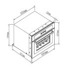 Nodor NorCare VC-4800 DB/A Beépíthető borhűtő,