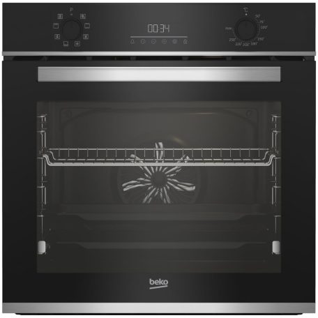 Beko BBIM13300XD Beépíthető Sütő 8 funkcióval,72 L,Teleszkópos sütősín,Gőztisztítás