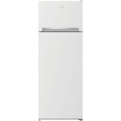   Beko RDSA240K40WN Felülfagyasztós hűtőszekrény E,177L/46L,Nofrost nélkül,37 dB,Szél: 54 cm,Mag: 146.5 cm,Mély: 57.4 cm