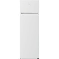   Beko RDSA280K40WN Felülfagyasztós hűtőszekrény E,204L/46L,Nofrost nélkül,37 dB,Szél: 54 cm,Mag: 160.6 cm,Mély: 57.4 cm